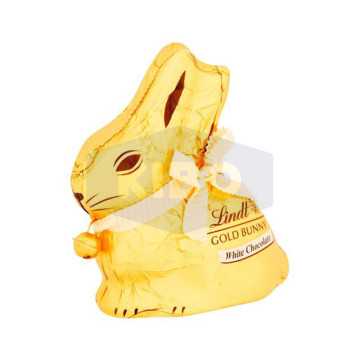 Lapin en chocolat blanc Or...