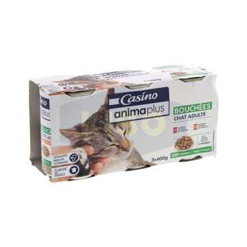 Bouchées viande pour chat...