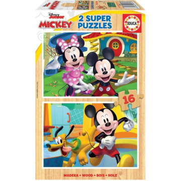 MICKEY & MINNIE - 2 puzzles...