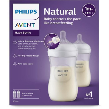 Lot de 3 Biberons Natural...