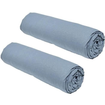 Lot de 2 draps housses...
