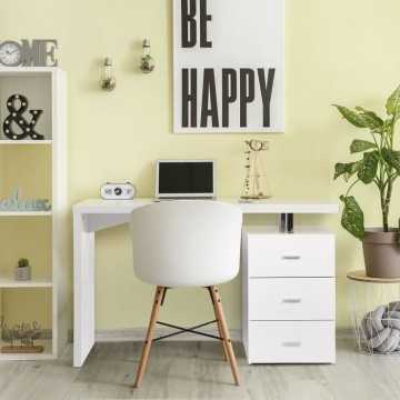 Bureau avec 3 tiroirs -...