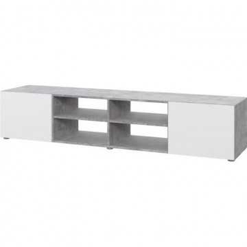 Meuble TV PILVI - Blanc et...