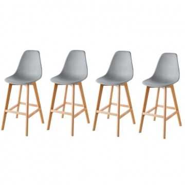 SACHA Lot de 4 Tabourets de...