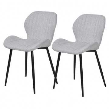 PORTO Lot de 2 chaises -...