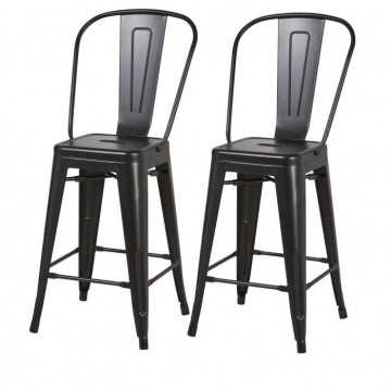 Lot de 2 tabourets...