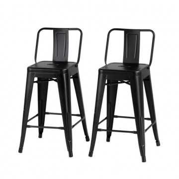 FACTORY Lot de 2 tabourets...