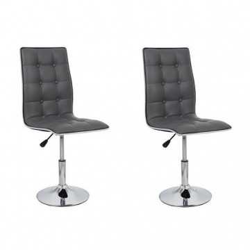 LEAF Lot de 2 chaises de...