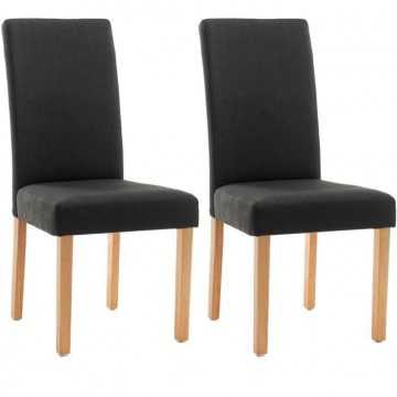 ELYNA Lot de 2 chaises de...