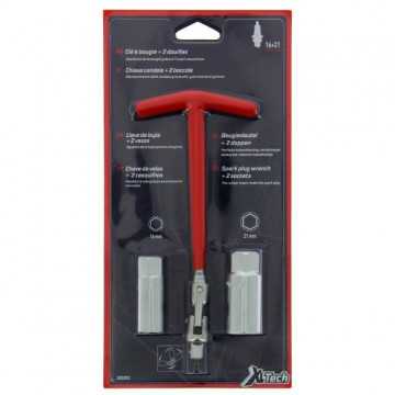 XLTECH Clé a bougie 16-21mm...